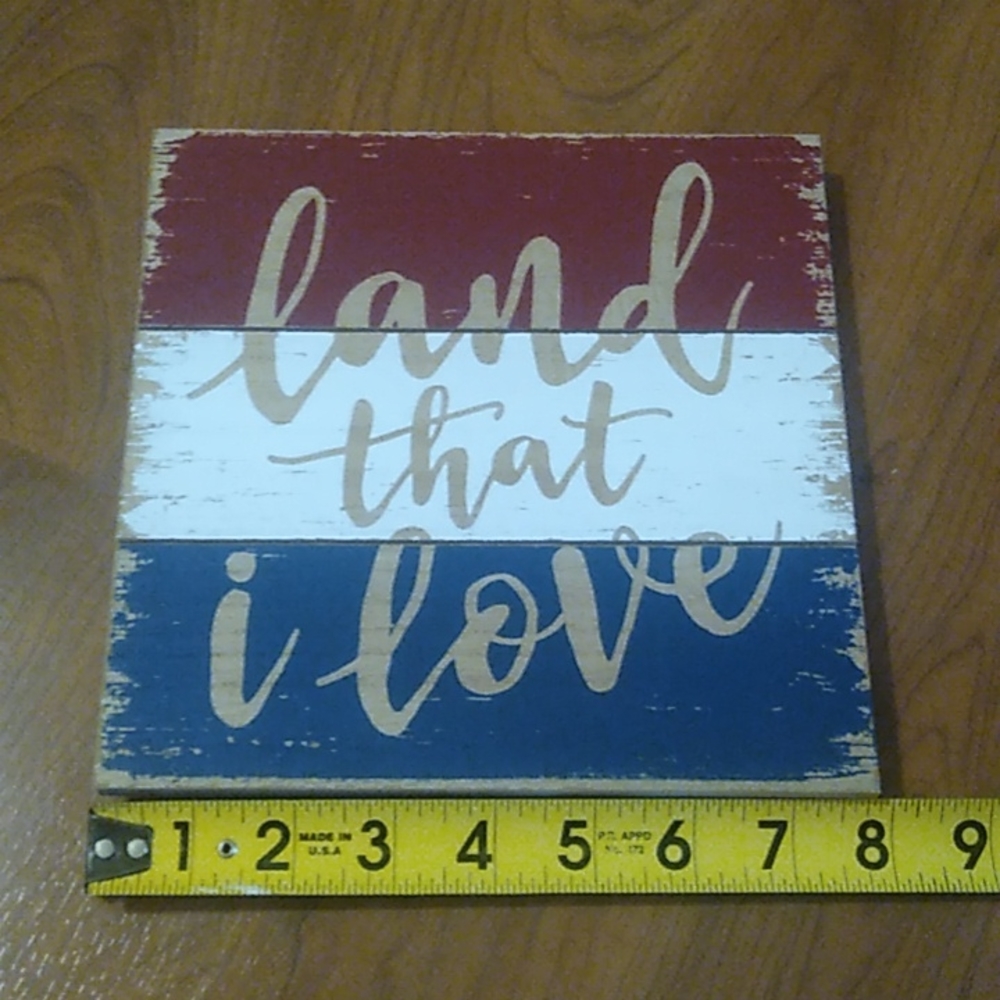 Wood Sign - Picture 5 of 6